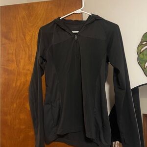 Women's dark gray Hooded Omni shade Columbia Top